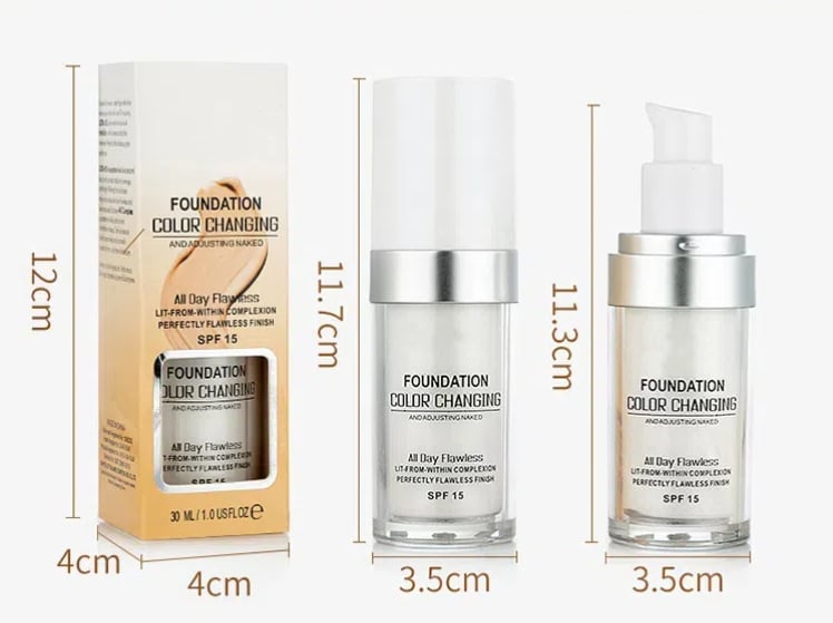 🔥LAST DAY - BUY 1 GET 1 FREE JUST $9.99 PER BOTTLE🎉Colour Changing Mature Skin Foundation